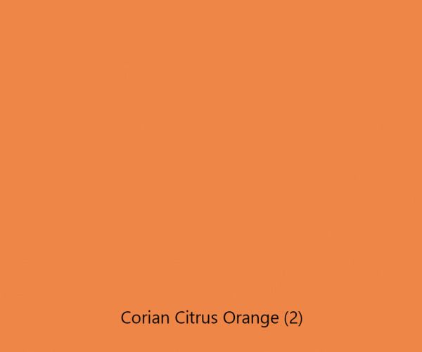 Corian Citrus Orange 2